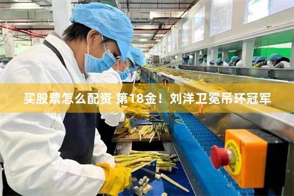买股票怎么配资 第18金！刘洋卫冕吊环冠军