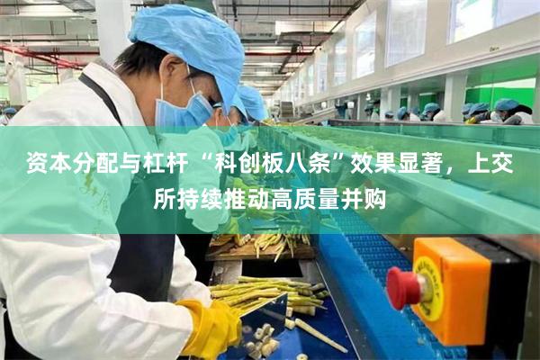 资本分配与杠杆 “科创板八条”效果显著，上交所持续推动高质量并购