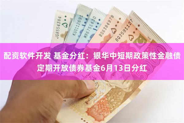 配资软件开发 基金分红：银华中短期政策性金融债定期开放债券基