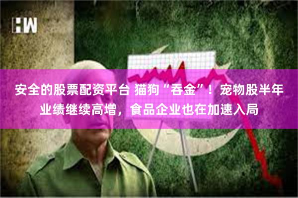 安全的股票配资平台 猫狗“吞金”！宠物股半年业绩继续高增，食