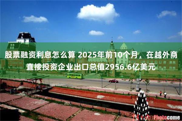 股票融资利息怎么算 2025年前10个月，在越外商直接投资企